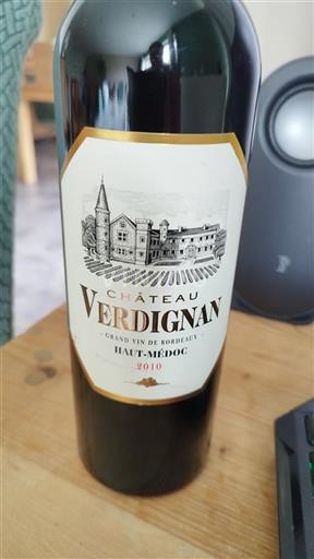 Bordeaux Haut-Médoc Château Verdignan 2010