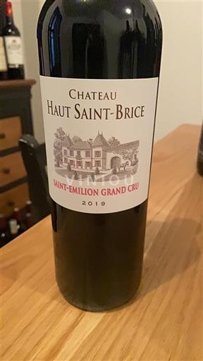 Bordeaux Saint-Émilion Grand Cru Chateau Haut Saint-Brice 2019