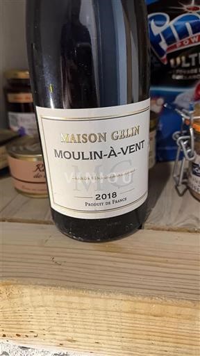 Beaujolais Moulin-à-vent Maison Gelin 2018