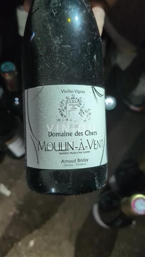 Beaujolais Moulin-à-vent Domaine des Chers Vieilles Vignes 2016
