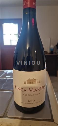 Rioja Finca Martelo Reserva 2019