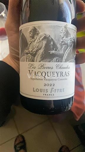 Valle del Ródano Vacqueyras Louis Affre Les Pierres Chaudes 2022