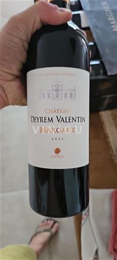 Bordeaux Margaux Château Deyrem Valentin 2021