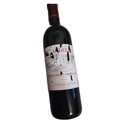 Vin Rouge sec Château Cadenette 2010 France Bordeaux Saint-Émilion Grand Cru