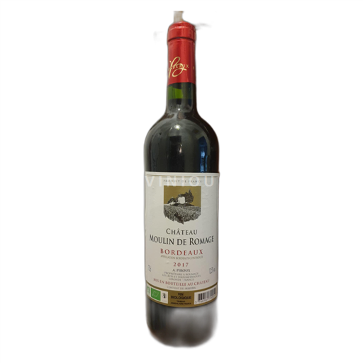 Bordeaux Château Moulin de Romage 2017