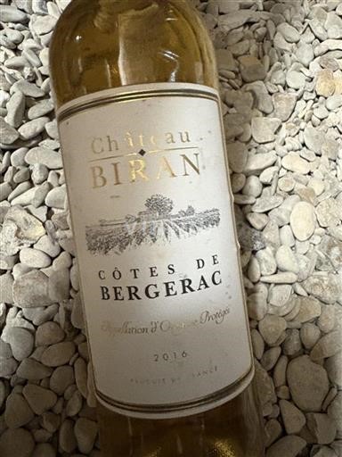 Zuidwest-Frankrijk Côtes-de-Bergerac Chateau Biran 2016