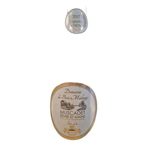 Loirevallei Muscadet-Sèvre-et-Maine Domaine de Bois Malinge Sur Lie 2017