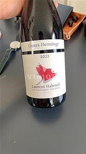 Rhônen laakso Crozes-Hermitage Laurent Habrard 2022
