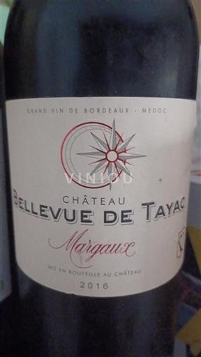Bordeaux Margaux Château Bellevue de Tayac 2016