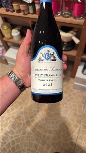 Borgonha Gevrey-chambertin Domaine des Beaumont Vieilles Vignes 2022