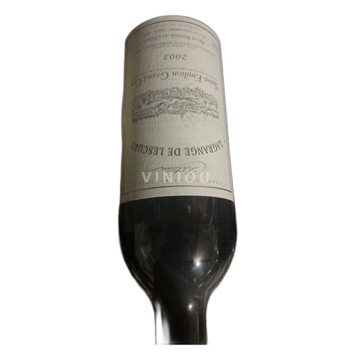 Burdeos Saint-Émilion Gran Cru Lignac de Léscure 2003