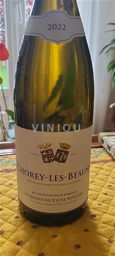 Burgundija Chorey-lès-Beaune Domaine du Lycée Viticole 2022