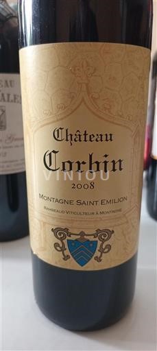 Bordeaux Montagne-saint-émilion Château Corbin 2008