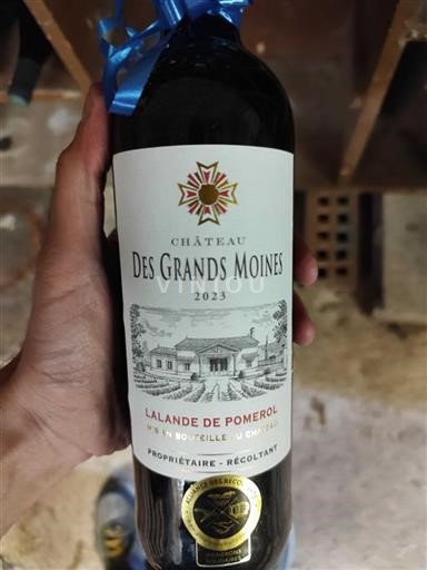 Burdeos Lalande-de-Pomerol Château des Grands Moines 2023