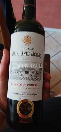 Bordeaux Lalande-de-Pomerol Château des Grands Moines 2023