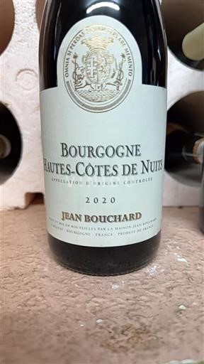 Bourgogne Hautes Côtes de nuits Jean Bouchard 2020
