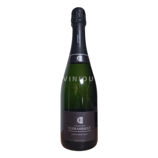 Champagne Clerambault Carte Noire Brut Icke årgångsbetecknad