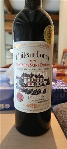 Bordeaux Montagne-saint-émilion Château Coucy 2009