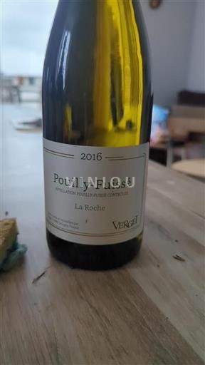 Burgundy Pouilly-Fuissé Verget La Roche 2016