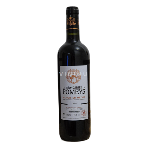 Bordeaux Moulis-en-Médoc Les Armoiries de Pomeys 2019