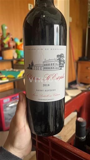 Bordeaux Saint-Estèphe Château St-Estèphe 2018