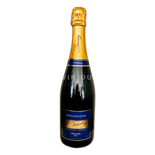 Vin Effervescent Blanc brut Privilege Brut Champagne Baudry Non millésimé France Champagne