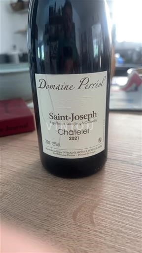 Rhônen laakso Saint-Joseph Domaine Perreol Chatelet 2021