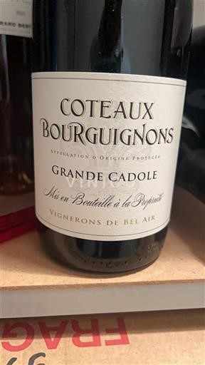 Borgogna Coteaux borgognoni Vignerons de Bel Air Grande Cadole 2021