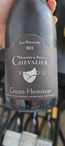 Vallée du Rhône Crozes-hermitage Marlène & Nicolas Chevalier Les Voleyses 2021