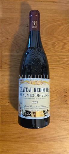 Vallée du Rhône Beaumes de Venise Château Redortier 2021