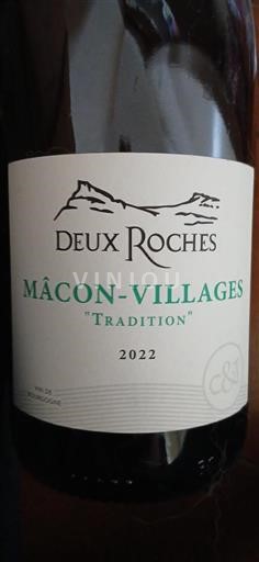 Bourgogne Mâcon et mâcon-villages Deux Roches Tradition 2022