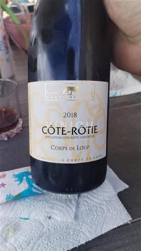 Rona dolina Côte-rôtie domaine corps de loup corps de loup 2018