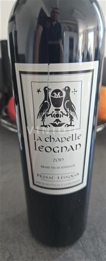 Bordeaux Pessac-Léognan La Chapelle de Léognan 2019