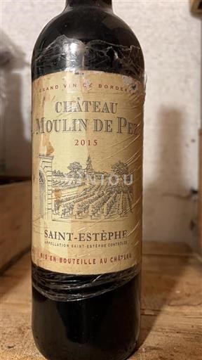Bordeaux Saint-Estèphe Château Moulin de Pez 2015