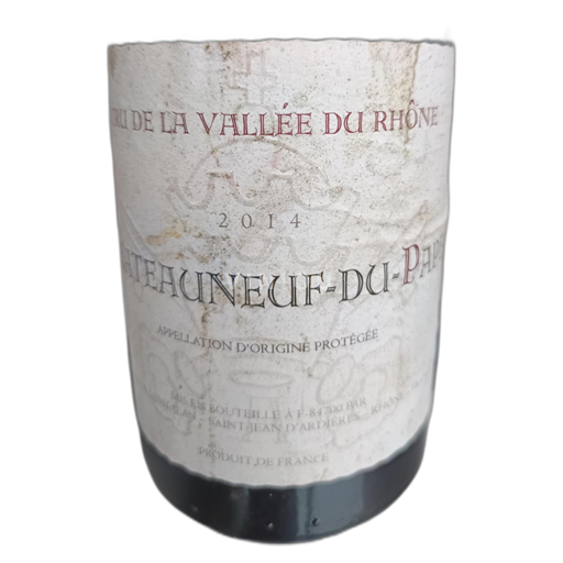 Rhône-dalen Châteauneuf-du-Pape Saint Jean d'ardiere 2014 2014