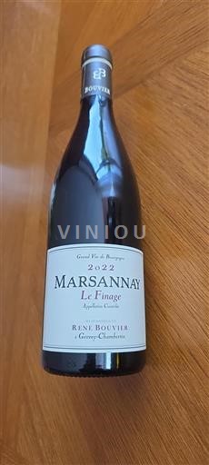 Burgundsko Marsannay René Bouvier Le Finage 2022